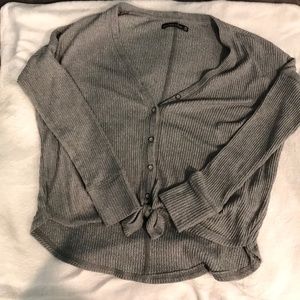 Long Sleeve button up T-shirt